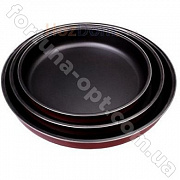 Форма для выпечки 9841 (Эмп) 3 шт/наб ✅ базовая цена $6.61 ✔ Опт ✔ Скидки ✔ Заходите! - Интернет-магазин ✅ Фортуна-опт ✅