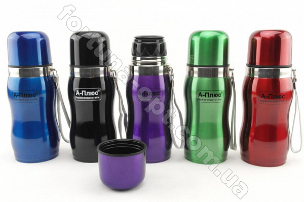 Термос нержавеющий A-Plus 1774 - 350 мл ➜ фото ➜ розн цена $4.74 - Интернет-магазин ✅ Fortuna-opt.com.ua. ✅