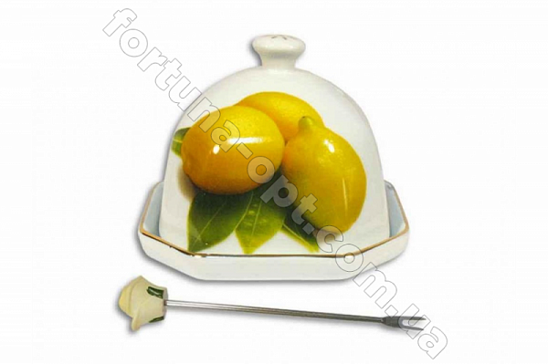 Лимонница керамическая с вилкой ELINA EL-4072 ✅ базовая цена 44.40 грн. ✔ Опт ✔ Скидки ✔ Заходите! - Интернет-магазин ✅ Фортуна-опт ✅