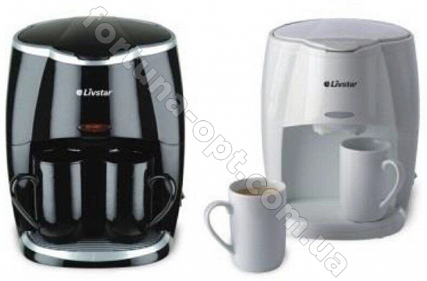 Кофеварка на 2 чашки Livstar LSU - 1190 ✅ базовая цена $12.79 ✔ Опт ✔ Скидки ✔ Заходите! - Интернет-магазин ✅ Фортуна-опт ✅