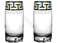 Набор стаканов для сока Греческий узор GE 03-812 390 мл ✅ базовая цена 208.16 грн. ✔ Опт ✔ Скидки ✔ Заходите! - Интернет-магазин ✅ Фортуна-опт ✅