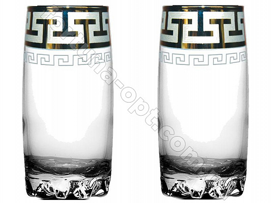 Набор стаканов для сока Греческий узор GE 03-812 390 мл ✅ базовая цена 208.16 грн. ✔ Опт ✔ Скидки ✔ Заходите! - Интернет-магазин ✅ Фортуна-опт ✅