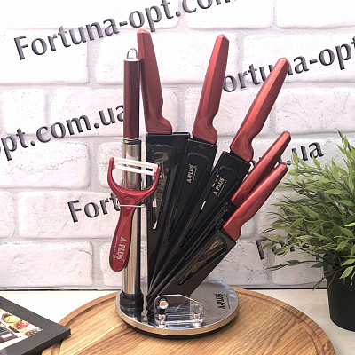 Набор ножей A-Plus - 1001 (8 предметов) ✅ базовая цена $16.34 ✔ Опт ✔ Скидки ✔ Заходите! - Интернет-магазин ✅ Фортуна-опт ✅