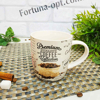 Чашка 340 мл "Вкус кофе" SNT - 2184 ✅ базовая цена 62.80 грн. ✔ Опт ✔ Скидки ✔ Заходите! - Интернет-магазин ✅ Фортуна-опт ✅