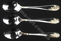 Ложка чайная из нержавеющей стали Цветок A-Plus - 1433 ✅ базовая цена $0.50 ✔ Опт ✔ Скидки ✔ Заходите! - Интернет-магазин ✅ Фортуна-опт ✅