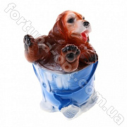 Копилка Щенок в ведре ✅ базовая цена 27 грн. ✔ Опт ✔ Скидки ✔ Заходите! - Интернет-магазин ✅ Фортуна-опт ✅