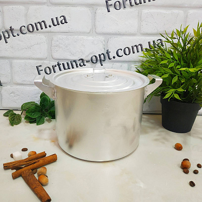 Кастрюля алюминиевая 3,5л цилиндрическая Interos 0035 ✅ базовая цена 314.88 грн. ✔ Опт ✔ Скидки ✔ Заходите! - Интернет-магазин ✅ Фортуна-опт ✅