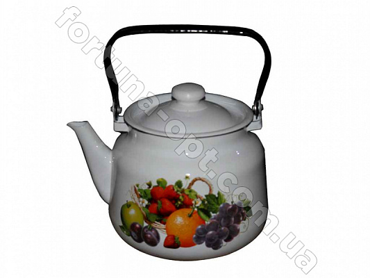 Чайник эмалированный 3,5 л 2713/2 Витаминка ✅ базовая цена 215.84 грн. ✔ Опт ✔ Скидки ✔ Заходите! - Интернет-магазин ✅ Фортуна-опт ✅