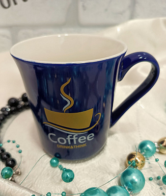 Чашка 280 мл "Золотое кофе" 2641 ✅ базовая цена 65.11 грн. ✔ Опт ✔ Скидки ✔ Заходите! - Интернет-магазин ✅ Фортуна-опт ✅