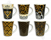 Кружка керамическая 400 мл Узор Elina EL - 3245 ✅ базовая цена 32.40 грн. ✔ Опт ✔ Скидки ✔ Заходите! - Интернет-магазин ✅ Фортуна-опт ✅
