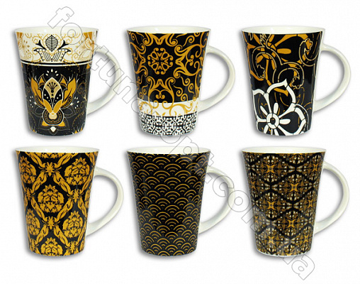Кружка керамическая 400 мл Узор Elina EL - 3245 ✅ базовая цена 32.40 грн. ✔ Опт ✔ Скидки ✔ Заходите! - Интернет-магазин ✅ Фортуна-опт ✅