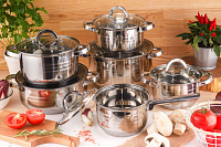 Набор кухонной посуды с сотейником Edenberg EB - 4013➜ Опт и розница ✅ актуальная цена -Интернет магазин ✅ Фортуна ✅