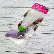 Мешок кондитерский  силиконовый + 4 насадки - 17483 ✅ базовая цена 1.75 грн. ✔ Опт ✔ Скидки ✔ Заходите! - Интернет-магазин ✅ Фортуна-опт ✅