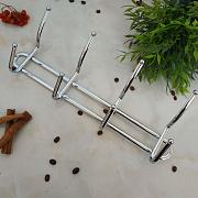 Вешалка нержавеющая 4 крючка 1164 ✅ базовая цена $3.04 ✔ Опт ✔ Скидки ✔ Заходите! - Интернет-магазин ✅ Фортуна-опт ✅