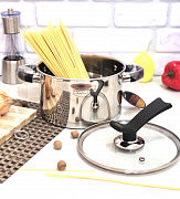 Кастрюля из нержавеющей стали Edenberg EB - 3696 - 4.8 л ✅ базовая цена $12.88 ✔ Опт ✔ Скидки ✔ Заходите! - Интернет-магазин ✅ Фортуна-опт ✅