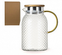 Кувшин 1,8л с бамбуковой крышкой 212121 ✅ базовая цена 244.77 грн. ✔ Опт ✔ Скидки ✔ Заходите! - Интернет-магазин ✅ Фортуна-опт ✅