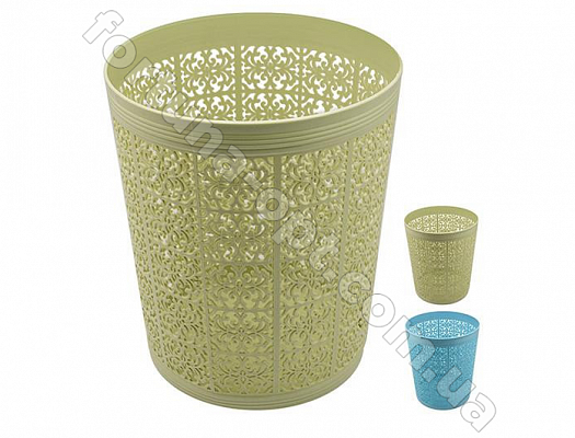 Ведро ажурное 85736 (20*25см) ✅базовая цена $1.36 ✔ Опт ✔ Скидки ✔ Заходите! - Интернет-магазин ✅ Фортуна-опт ✅