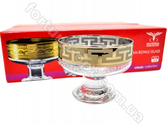 Набор креманок 6 шт Греческий узор GE 03-1016 ✅ базовая цена 271.91 грн. ✔ Опт ✔ Скидки ✔ Заходите! - Интернет-магазин ✅ Фортуна-опт ✅