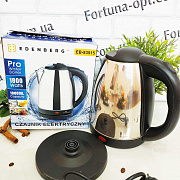 Чайник нержавеющий электрический 1,8 л Edenberg EB - 83515 (1800 Вт) ✅ базовая цена $10.25 ✔ Опт ✔ Скидки ✔ Заходите! - Интернет-магазин ✅ Фортуна-опт ✅