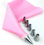 Мешок кондитерский с насадками и адаптером Empire ЕМ - 9644 ✅ базовая цена $3.14 ✔ Опт ✔ Скидки ✔ Заходите! - Интернет-магазин ✅ Фортуна-опт ✅