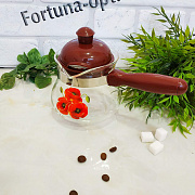 Турка стекло  600мл (А-Плюс) 1050 ✅ базовая цена $4.05 ✔ Опт ✔ Скидки ✔ Заходите! - Интернет-магазин ✅ Фортуна-опт ✅