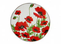Блюдце фарфор 13,9 см Красный мак - 1373 ✅ базовая цена 22.78 грн. ✔ Опт ✔ Скидки ✔ Заходите! - Интернет-магазин ✅ Фортуна-опт ✅
