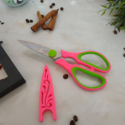 Ножницы кухонные 2в1 21*8см 21295 ✅ базовая цена $1.07 ✔ Опт ✔ Скидки ✔ Заходите! - Интернет-магазин ✅ Фортуна-опт ✅