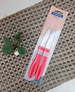 Нож для овощей 76 мм 2 шт/набор Трамонтина COR & COR красная ручка  23461/273 ✅ базовая цена 165.17 грн. ✔ Опт ✔ Скидки ✔ Заходите! - Интернет-магазин ✅ Фортуна-опт ✅