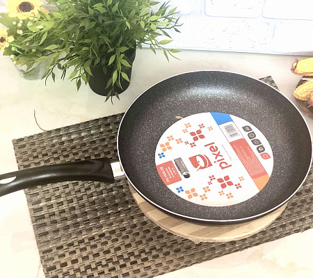 Сковорода Pixel PX - 1100-28 - 28 см ✅ базовая цена 218.51 грн. ✔ Опт ✔ Скидки ✔ Заходите! - Интернет-магазин ✅ Фортуна-опт ✅