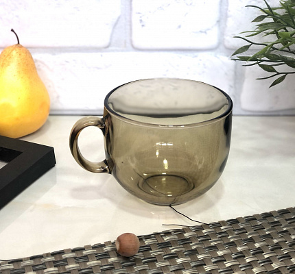 Чашка дымка Горнятко 500 мл 2879 ✅ базовая цена 41.19 грн. ✔ Опт ✔ Скидки ✔ Заходите! - Интернет-магазин ✅ Фортуна-опт ✅