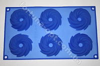 Форма силиконовая для выпечки кексов Empire EM 7101 6 ячеек ✅ базовая цена $1.63 ✔ Опт ✔ Скидки ✔ Заходите! - Интернет-магазин ✅ Фортуна-опт ✅