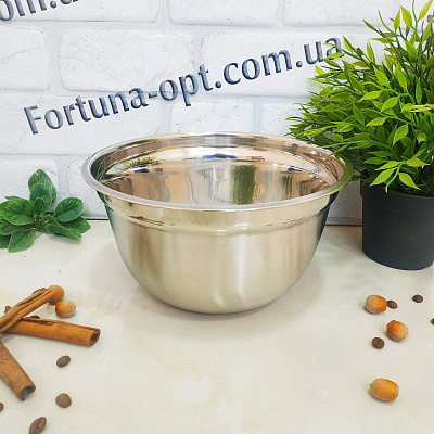 Миска нержавеющая German Bowl A-Plus - 0852 (21 см) ✅ базовая цена $2.44 ✔ Опт ✔ Скидки ✔ Заходите! - Интернет-магазин ✅ Фортуна-опт ✅