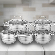 Набор посуды Edenberg EB - 4074➜ Опт и розница ✅ актуальная цена -Интернет магазин ✅ Фортуна ✅