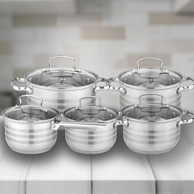 Набор посуды Edenberg EB - 4074➜ Опт и розница ✅ актуальная цена -Интернет магазин ✅ Фортуна ✅