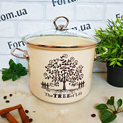 Кастрюля эмалированная 5,5 л 83117 Tree ✅ базовая цена 714.97 грн. ✔ Опт ✔ Скидки ✔ Заходите! - Интернет-магазин ✅ Фортуна-опт ✅