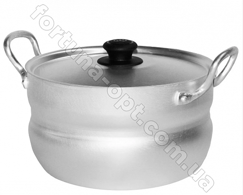 Кастрюля алюминиевая сферической формы 1,7 л 1017 ✅ базовая цена 215.82 грн. ✔ Опт ✔ Скидки ✔ Заходите! - Интернет-магазин ✅ Фортуна-опт ✅