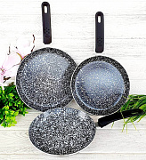 Сковорода блинная д-28 мрамор А-Плюс - 1512++ ✅ базовая цена $6.70 ✔ Опт ✔ Скидки ✔ Заходите! - Интернет-магазин ✅ Фортуна-опт ✅