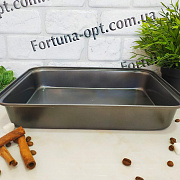 Противень для выпечки прямоугольный A-Plus - 2094 - 24х24х6 см ✅ базовая цена $3.32 ✔ Опт ✔ Скидки ✔ Заходите! - Интернет-магазин ✅ Фортуна-опт ✅