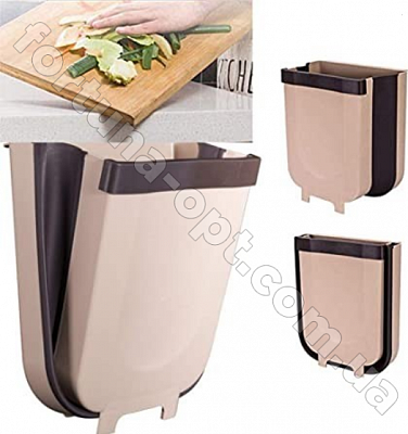 Мусорный контейнер складной FLEXIBLE BIN ART - 7158 ✅ базовая цена $5.34 ✔ Опт ✔ Скидки ✔ Заходите! - Интернет-магазин ✅ Фортуна-опт ✅