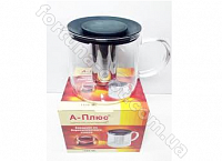 Заварочный чайник из закаленного стекла 1,5 л A-Plus - 1049 ✅ базовая цена $6.55 ✔ Опт ✔ Скидки ✔ Заходите! - Интернет-магазин ✅ ;Фортуна-опт ✅