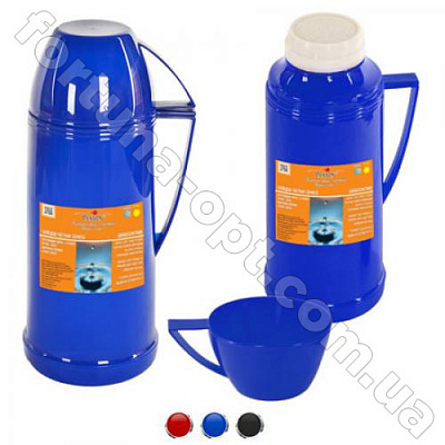 Термос пластиковый со стеклянной колбой Stenson - 118 - 450 мл ➜ фото ➜ розн цена $3.18 - Интернет-магазин ✅ Fortuna-opt.com.ua. ✅ 