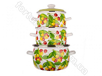 Набор кастрюль 6 Вкусняшка ✅ базовая цена 883.17 грн. ✔ Опт ✔ Скидки ✔ Заходите! - Интернет-магазин ✅ Фортуна-опт ✅