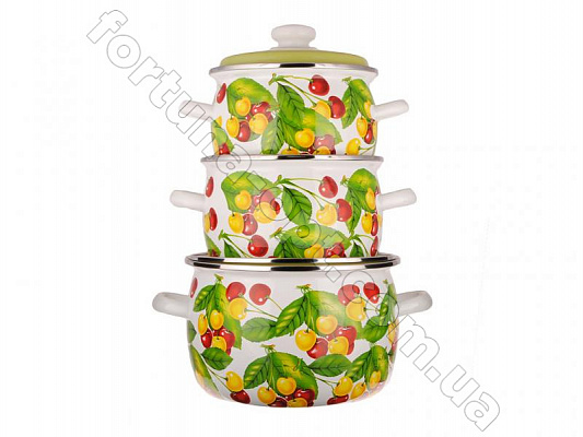 Набор кастрюль 6 Вкусняшка ✅ базовая цена 883.17 грн. ✔ Опт ✔ Скидки ✔ Заходите! - Интернет-магазин ✅ Фортуна-опт ✅