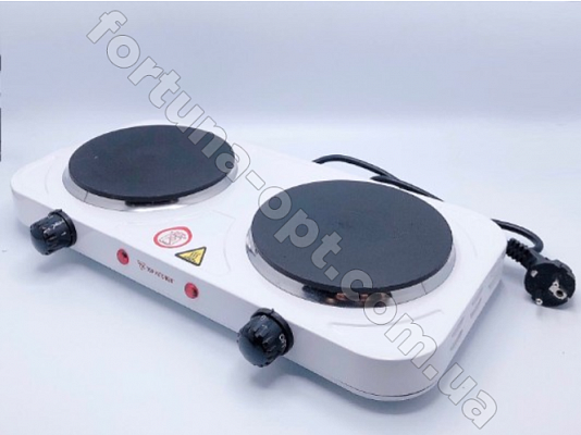 Электроплита дисковая на 2 конфорки TK 0004 ✅ базовая цена $11.54 ✔ Опт ✔ Скидки ✔ Заходите! - Интернет-магазин ✅ Фортуна-опт ✅