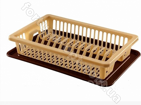 Сушилка для посуды пластиковая 1-яр - 0742 ✅ базовая цена119.30 грн. ✔ Опт ✔ Скидки ✔ Заходите! - Интернет-магазин ✅ Фортуна-опт ✅