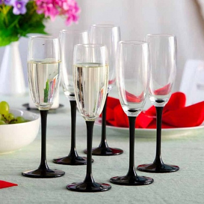 Набор бокалов для шампанского Pasabahce Империал 155 мл 44819 ✅ базовая цена 188.18 грн. ✔ Опт ✔ Скидки ✔ Заходите! - Интернет-магазин ✅ Фортуна-опт ✅