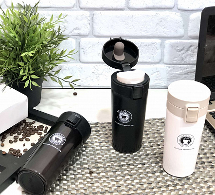 Термокружка 400мл "Сreative" 83445 Stenson ➜ фото ➜ розн цена $6 - Интернет-магазин ✅ Fortuna-opt.com.ua. ✅