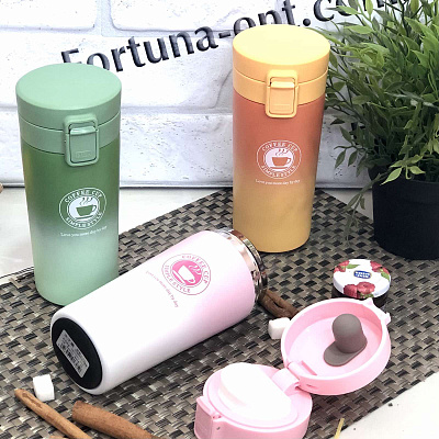 Термокружка 350 мл "Coffe cup" 3897 Stenson ➜ фото ➜ розн цена $5.51 - Интернет-магазин ✅ Fortuna-opt.com.ua. ✅