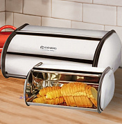 Хлебница из нержавеющей стали 2 шт/наб - 079  ✅ базовая цена $23.68 ✔ Опт ✔ Скидки ✔ Заходите! - Интернет-магазин ✅ Фортуна-опт ✅ 