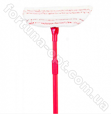 Окномойка с металлической телескопической ручкой - 0080 ✅ базовая цена $3.21 ✔ Опт ✔ Скидки ✔ Заходите! - Интернет-магазин ✅ Фортуна-опт ✅